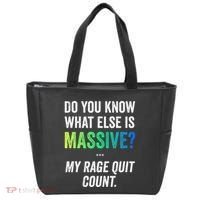 Massive Gaming Meme Rage Quit Gamers Humor Funny Gamer Tote Bag thumb 0