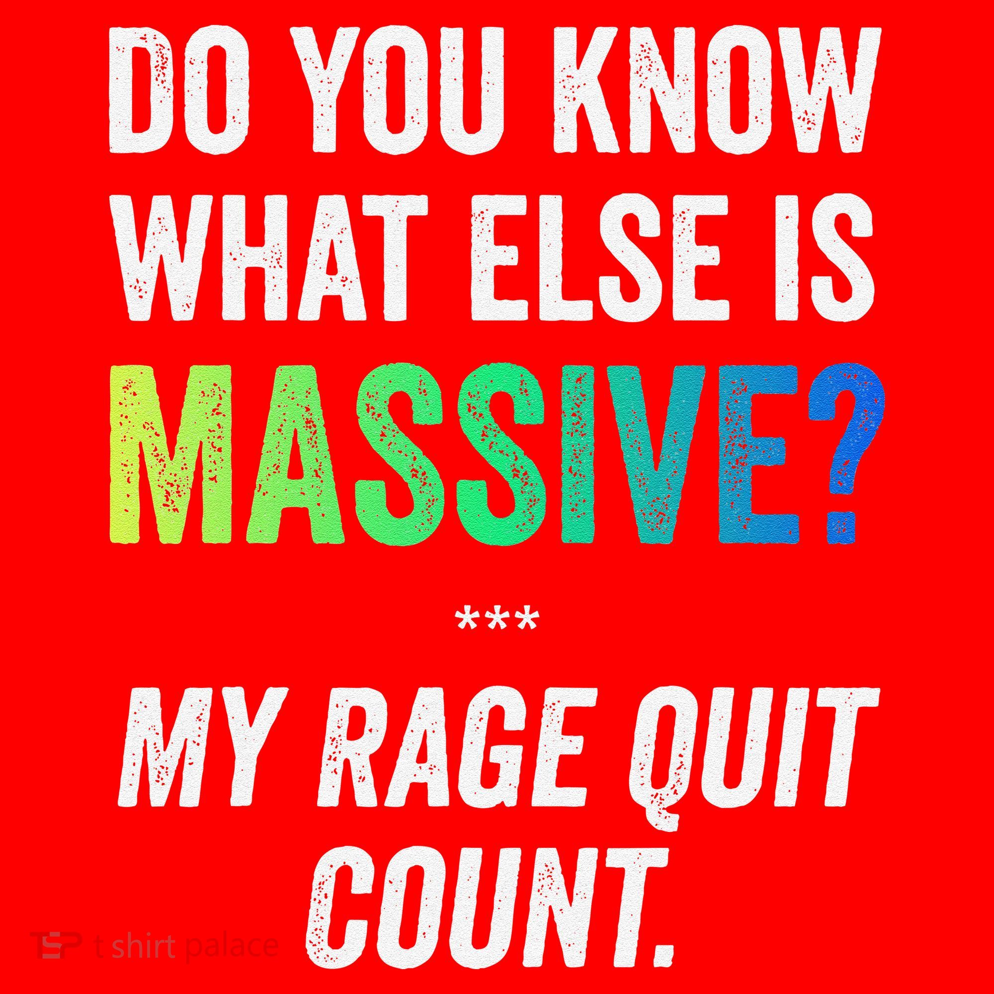 Massive Gaming Meme Rage Quit Gamers Humor Funny Gamer Santa Hat