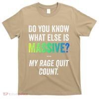 Massive Gaming Meme Rage Quit Gamers Humor Funny Gamer T-Shirt thumb 0