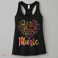 Musician Gift Musical Instrument Music Notes Treble Clef Women's Tank Top thumb 3