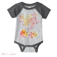 Musician Gift Musical Instrument Music Notes Treble Clef Infant Baby Jersey Bodysuit thumb 0
