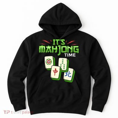 Mahjong Game Mah Jongg Online Player Tile Hoodie