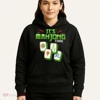 Mahjong Game Mah Jongg Online Player Tile Hoodie thumb 5