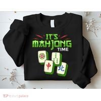 Mahjong Game Mah Jongg Online Player Tile Sweatshirt thumb 2