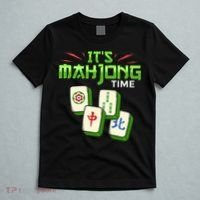 Mahjong Game Mah Jongg Online Player Tile T-Shirt thumb 5