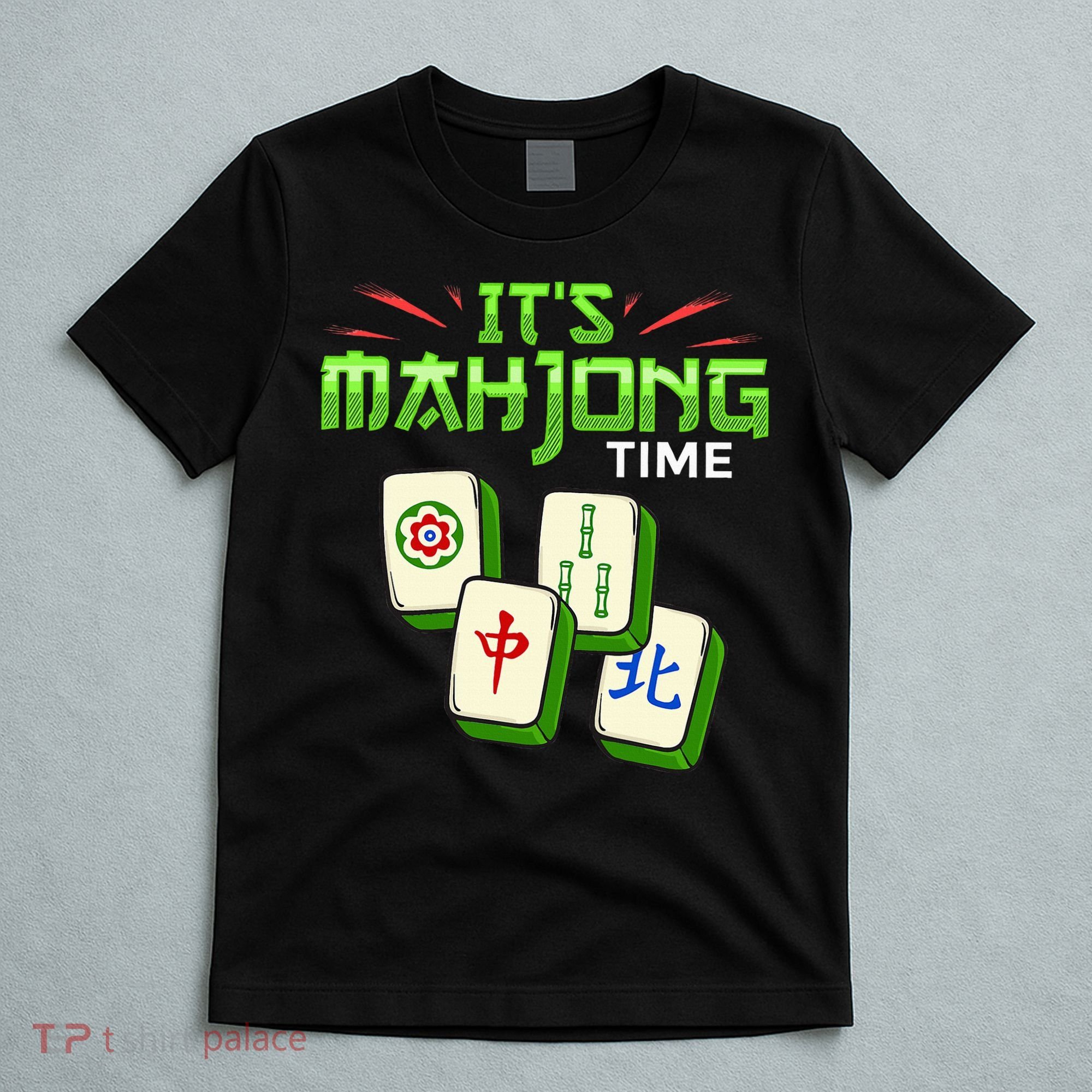 Mahjong Game Mah Jongg Online Player Tile T-Shirt