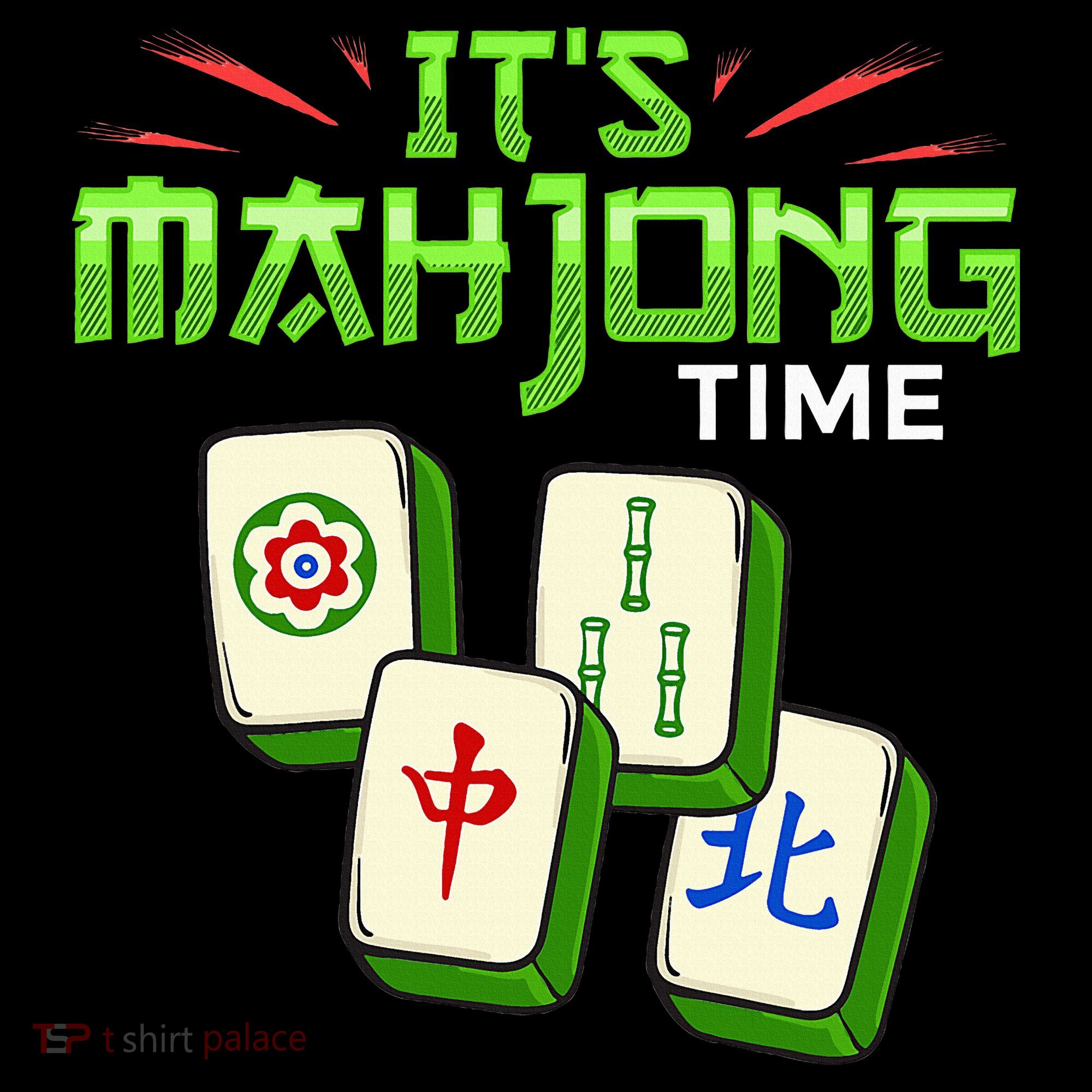Mahjong Game Mah Jongg Online Player Tile T-Shirt