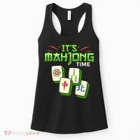 Mahjong Game Mah Jongg Online Player Tile Women's Tank Top thumb 0