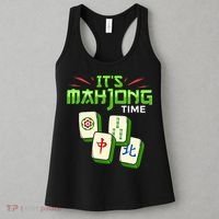 Mahjong Game Mah Jongg Online Player Tile Women's Tank Top thumb 3