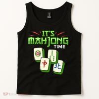 Mahjong Game Mah Jongg Online Player Tile Tank Top thumb 2