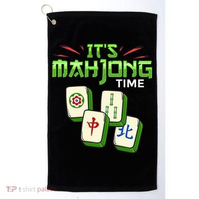 Mahjong Game Mah Jongg Online Player Tile Golf Towel
