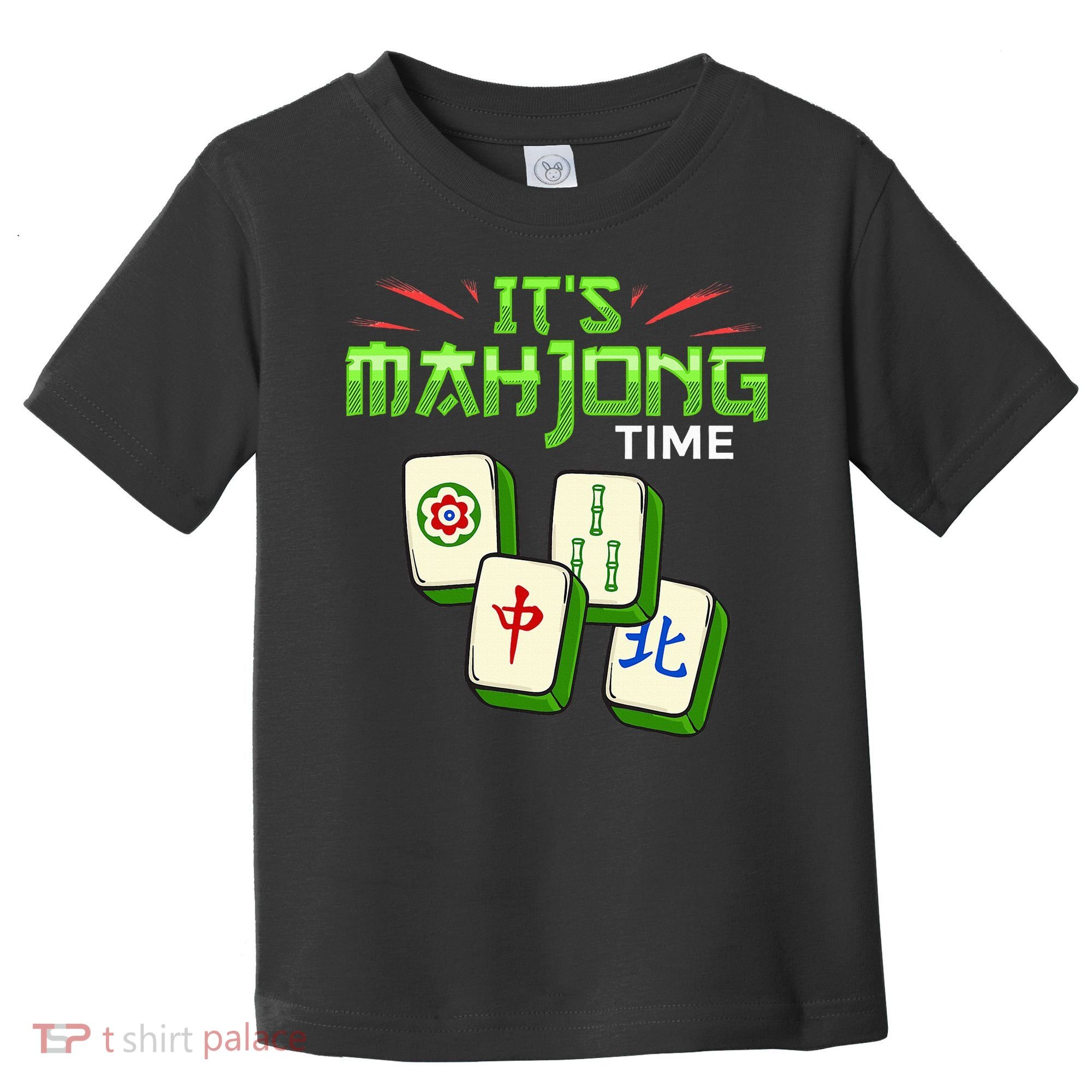 Mahjong Game Mah Jongg Online Player Tile Toddler T-Shirt