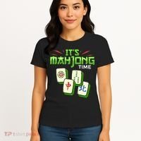 Mahjong Game Mah Jongg Online Player Tile Women's T-Shirt thumb 4
