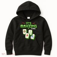 Mahjong Game Mah Jongg Online Player Tile Kids Hoodie thumb 0