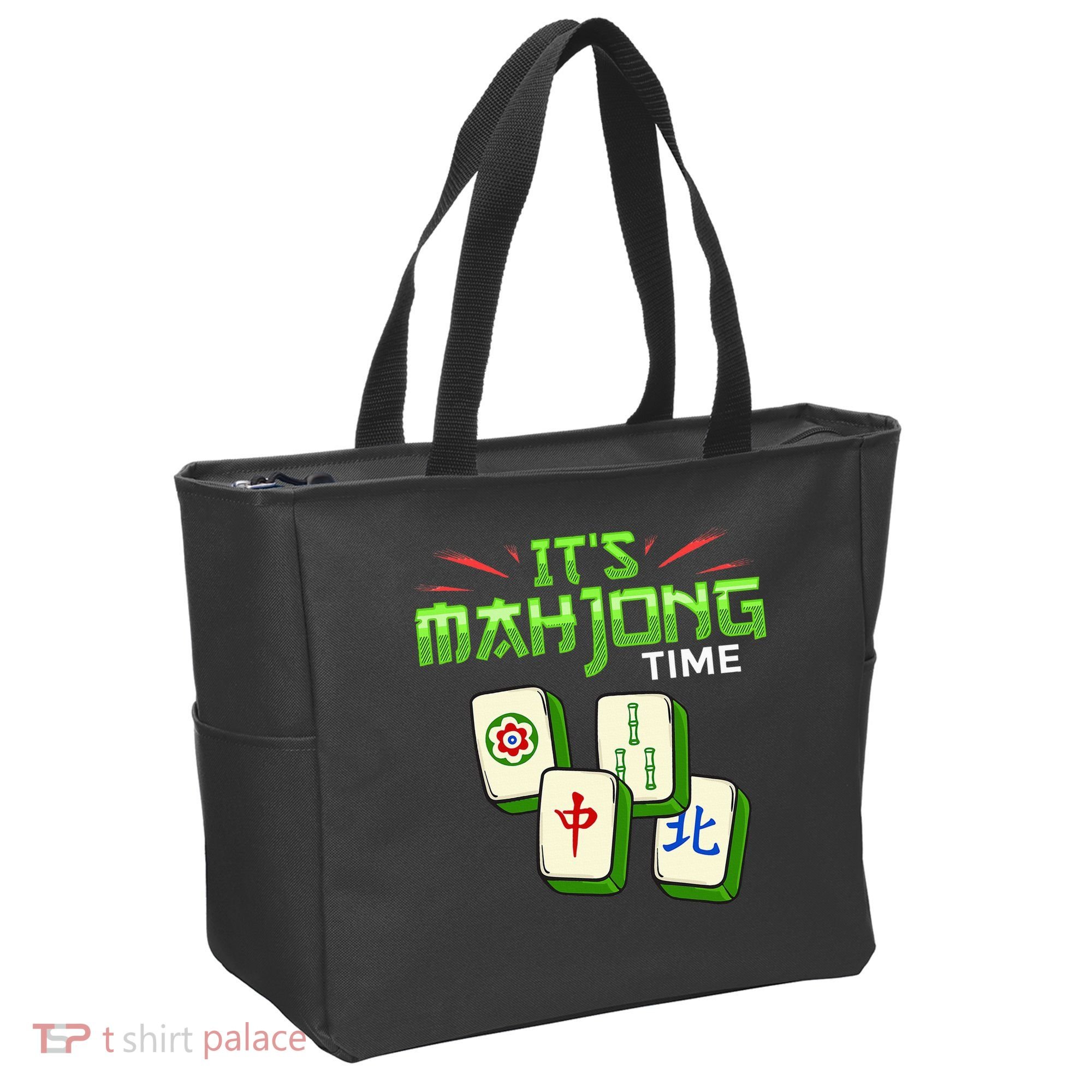 Mahjong Game Mah Jongg Online Player Tile Tote Bag