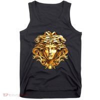 Medusahead Greek Mythology Ancient Snake Hair Tank Top thumb 0