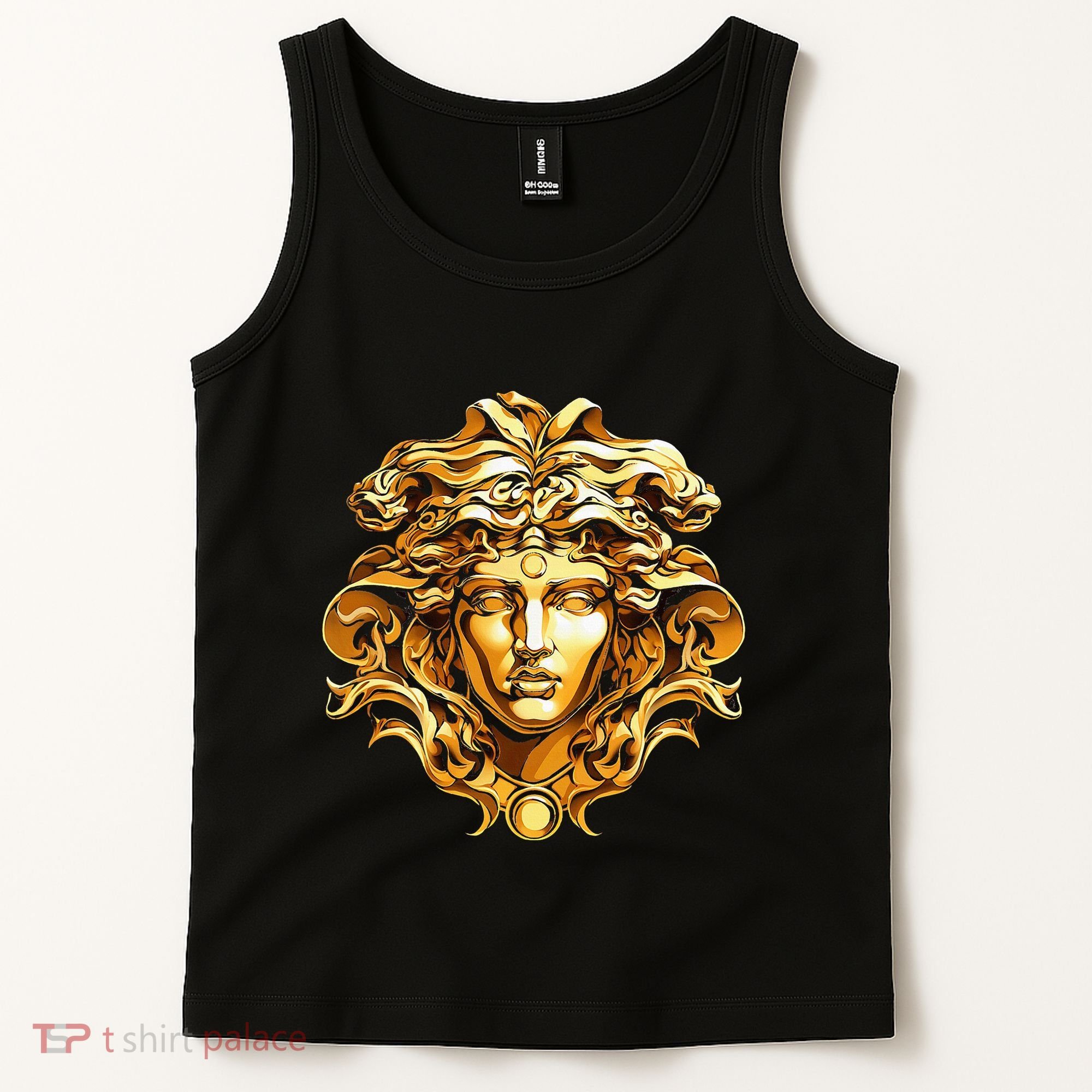 Medusahead Greek Mythology Ancient Snake Hair Tank Top