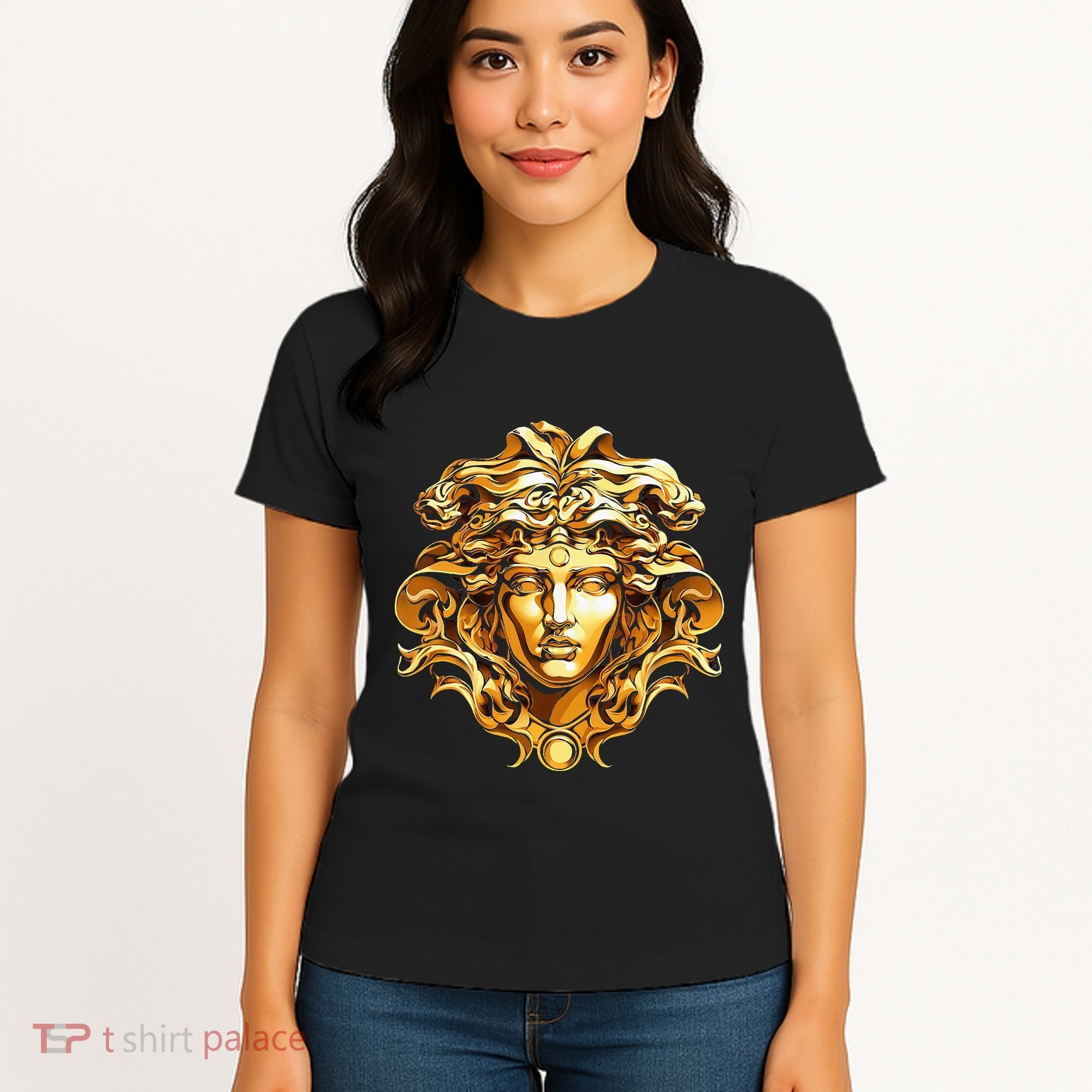 Medusahead Greek Mythology Ancient Snake Hair Women's T-Shirt