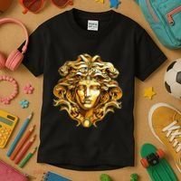 Medusahead Greek Mythology Ancient Snake Hair Kids T-Shirt thumb 3