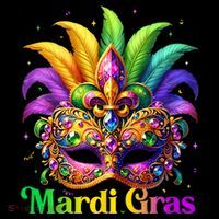 Mardi Gras Mask Feather Party Mardi Gras Carnival Mask Fleur De Lis Coffee Mug thumb 5