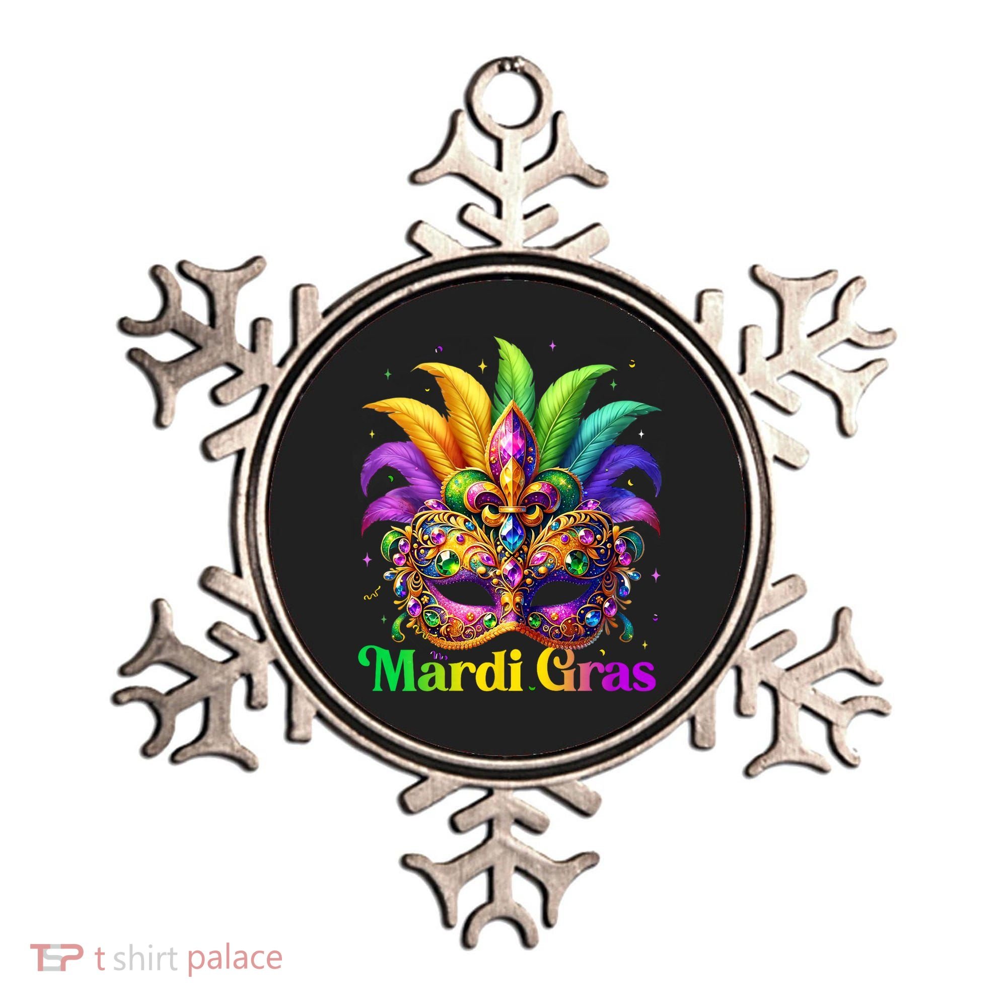 Mardi Gras Mask Feather Party Mardi Gras Carnival Mask Fleur De Lis Ornament
