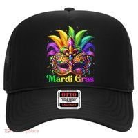 Mardi Gras Mask Feather Party Mardi Gras Carnival Mask Fleur De Lis Hat thumb 0