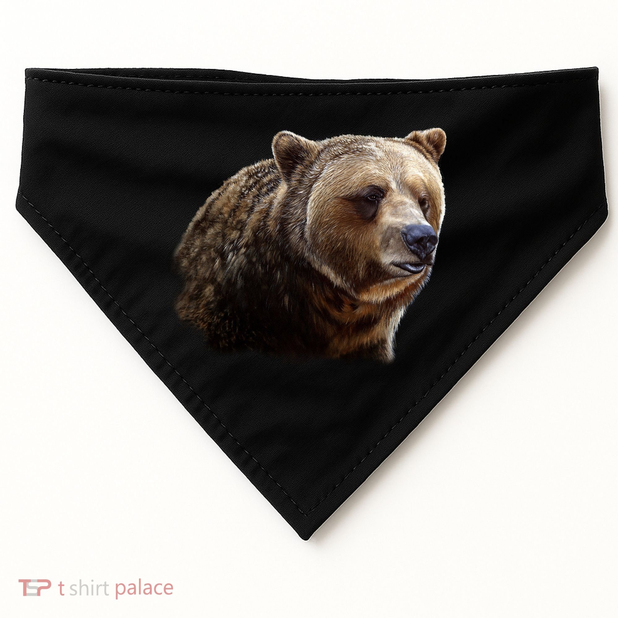 Majestic Grizzly USA-Made Doggie Bandana