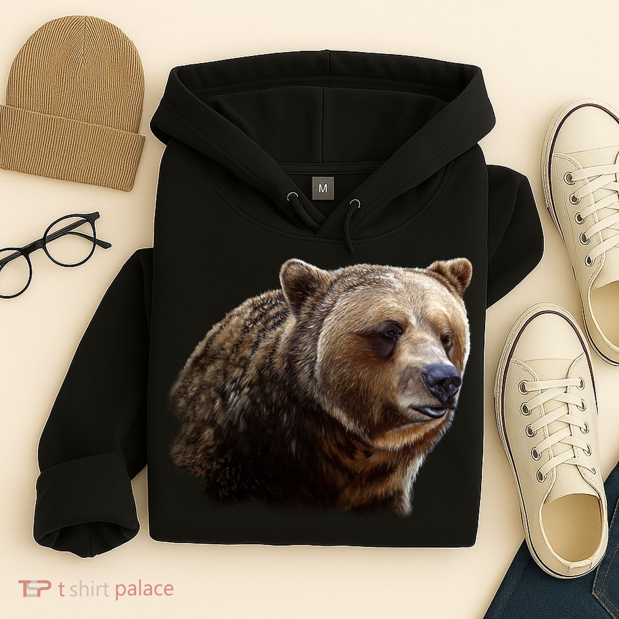 Majestic Grizzly Hoodie