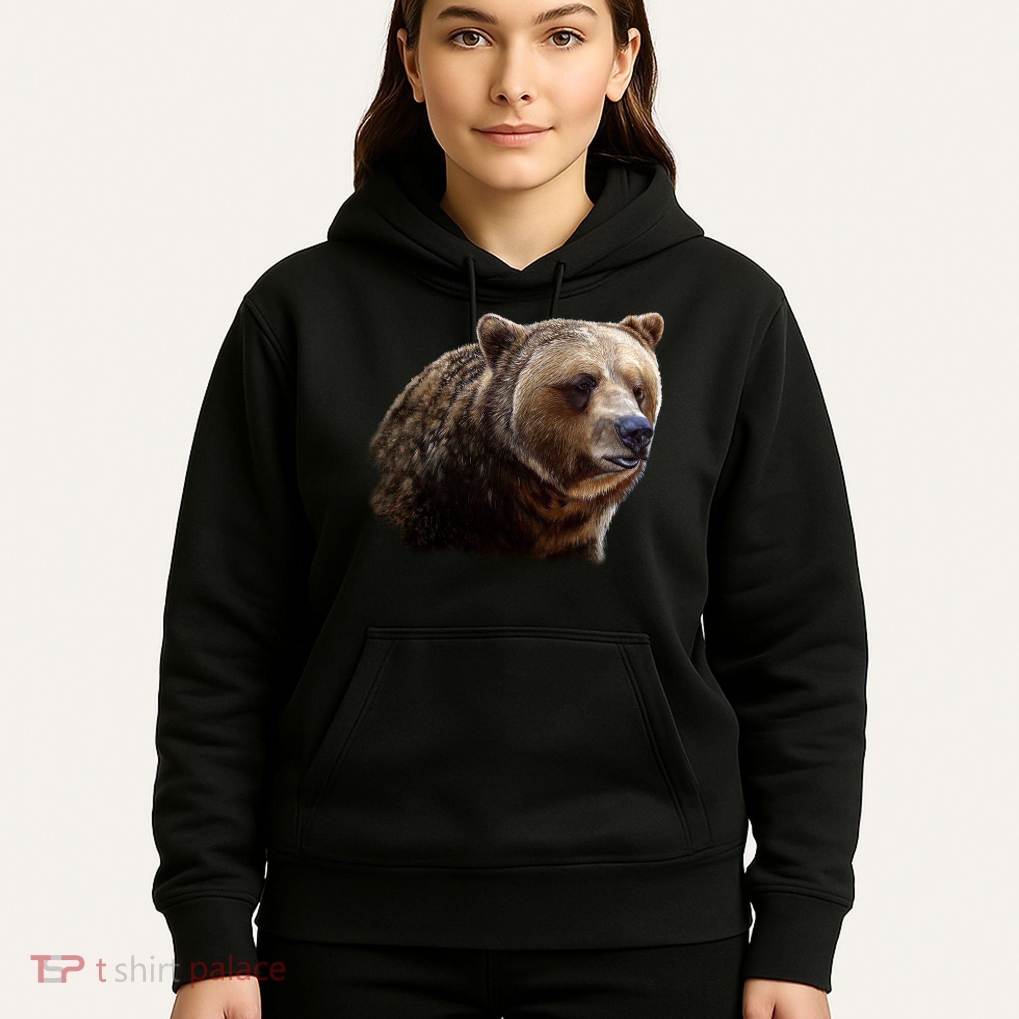 Majestic Grizzly Hoodie
