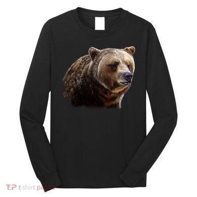 Majestic Grizzly Long Sleeve Shirt
