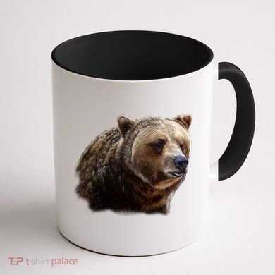 Majestic Grizzly Coffee Mug back