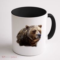 Majestic Grizzly Coffee Mug thumb 1