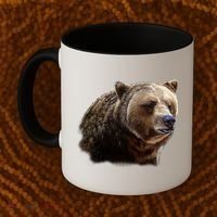 Majestic Grizzly Coffee Mug thumb 2