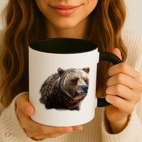Majestic Grizzly Coffee Mug thumb 3