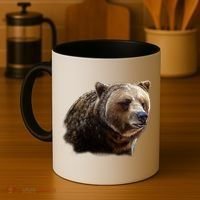 Majestic Grizzly Coffee Mug thumb 4