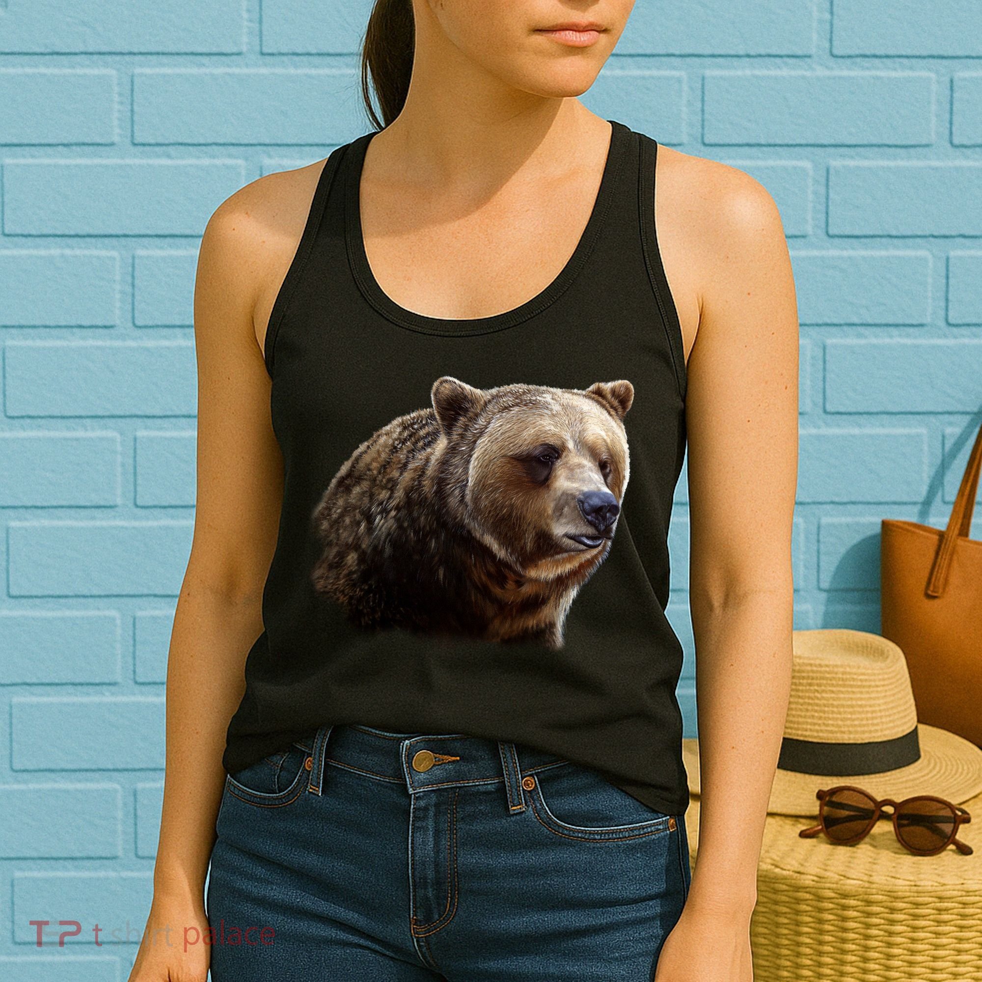 Majestic Grizzly Women's Tank Top