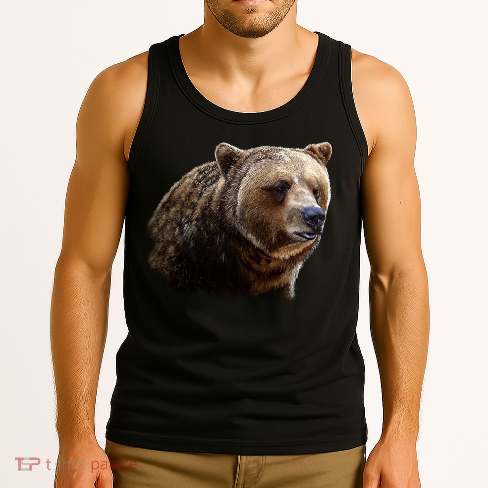 Majestic Grizzly Tank Top