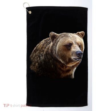 Majestic Grizzly Golf Towel