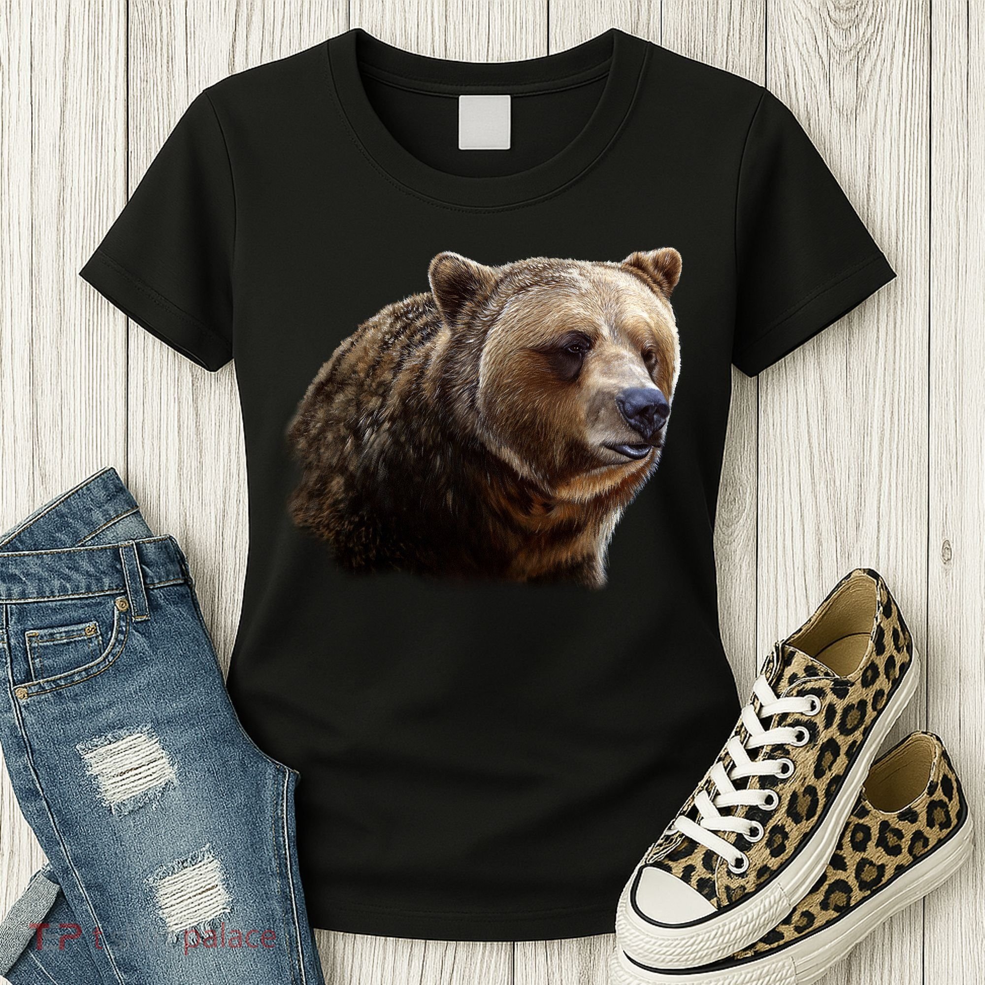 Majestic Grizzly Women's T-Shirt