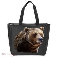 Majestic Grizzly Tote Bag thumb 0