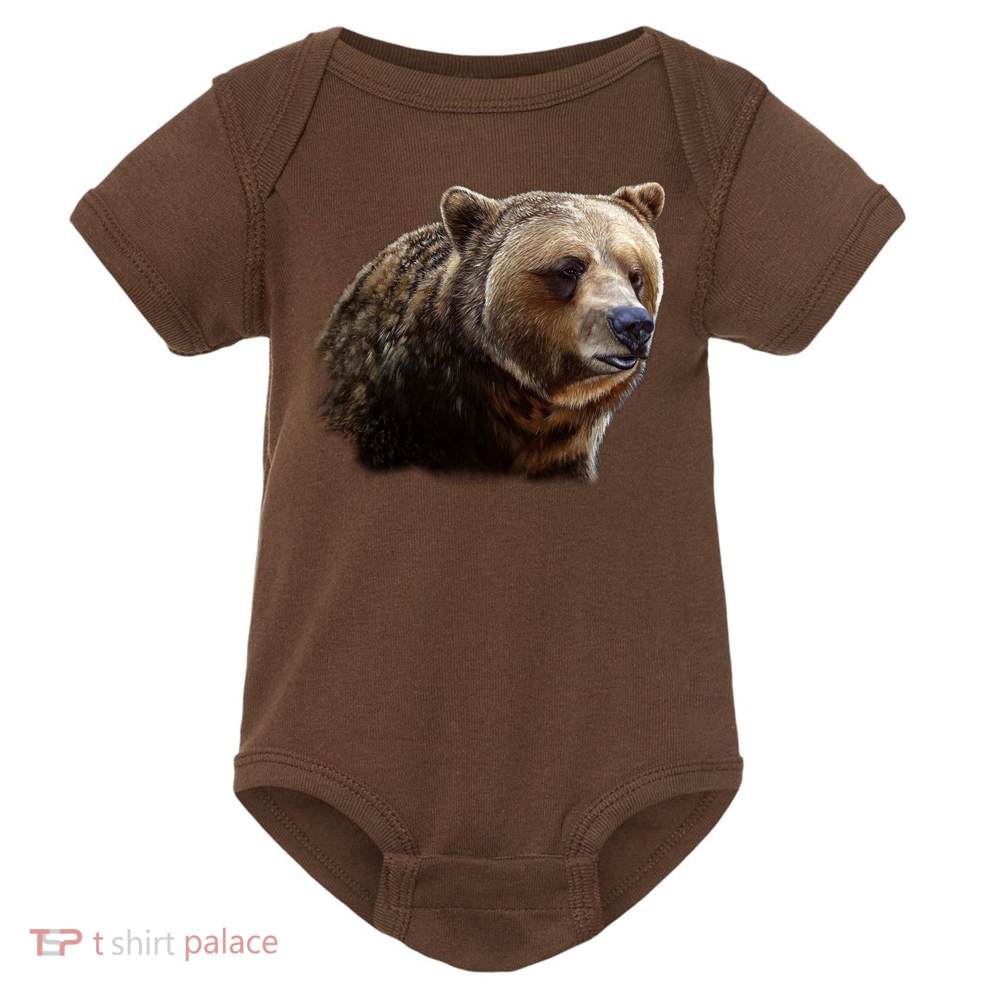 Majestic Grizzly Baby Bodysuit