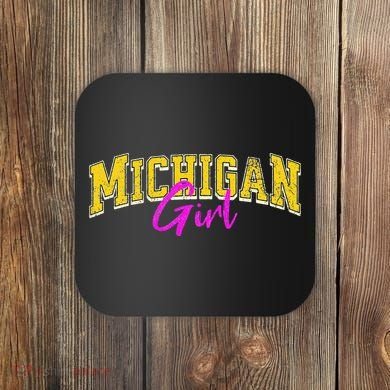 Michigan Girl Coaster