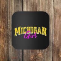 Michigan Girl Coaster thumb 0