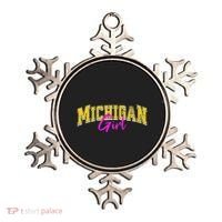 Michigan Girl Ornament thumb 0