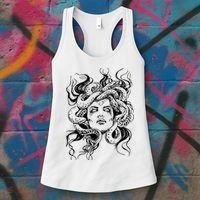Medusa Greek Mythology Goddess Wo Gifts Women's Tank Top thumb 3