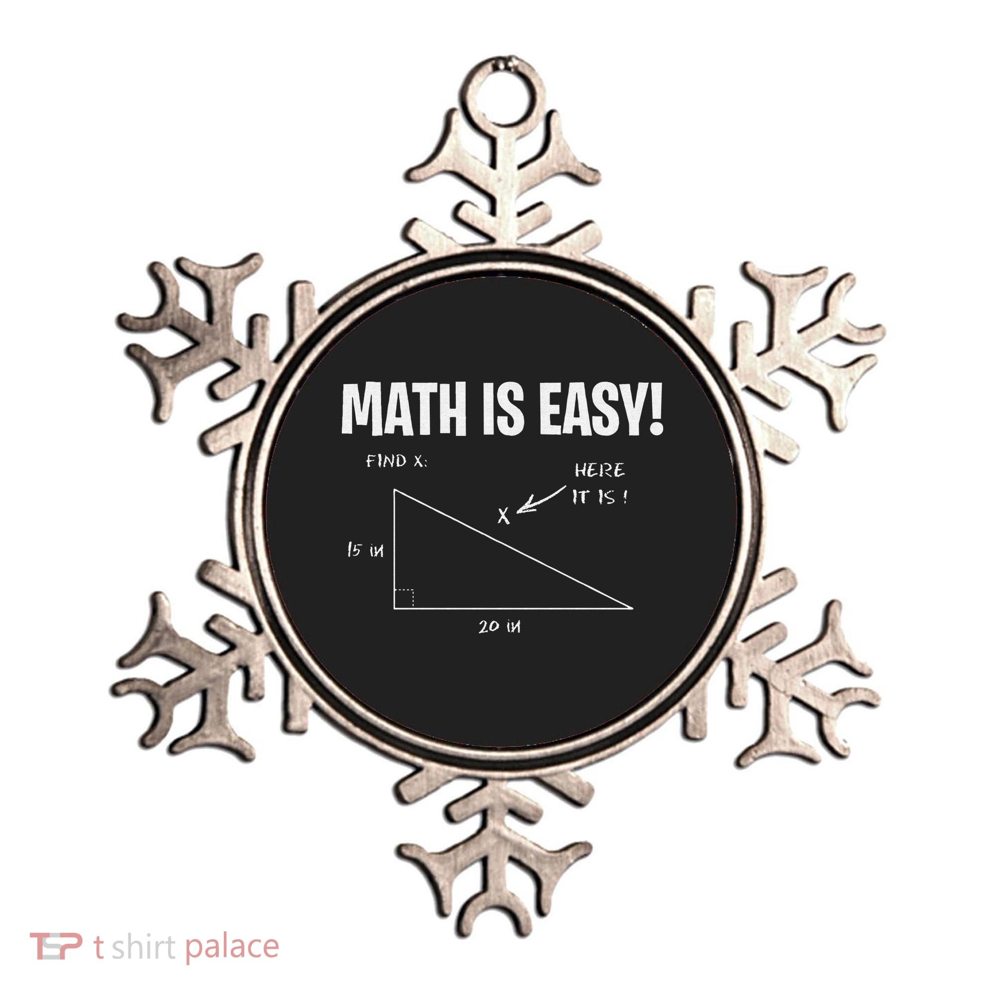 Math Geometry Mathematicians Ornament