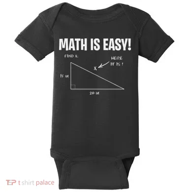 Math Geometry Mathematicians Baby Bodysuit