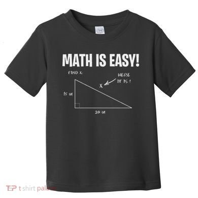 Math Geometry Mathematicians Toddler T-Shirt