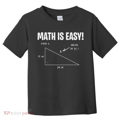 Math Geometry Mathematicians Toddler T-Shirt