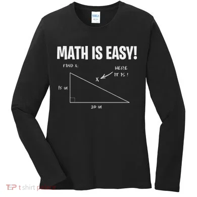 Math Geometry Mathematicians Women's Long Sleeve Shirt